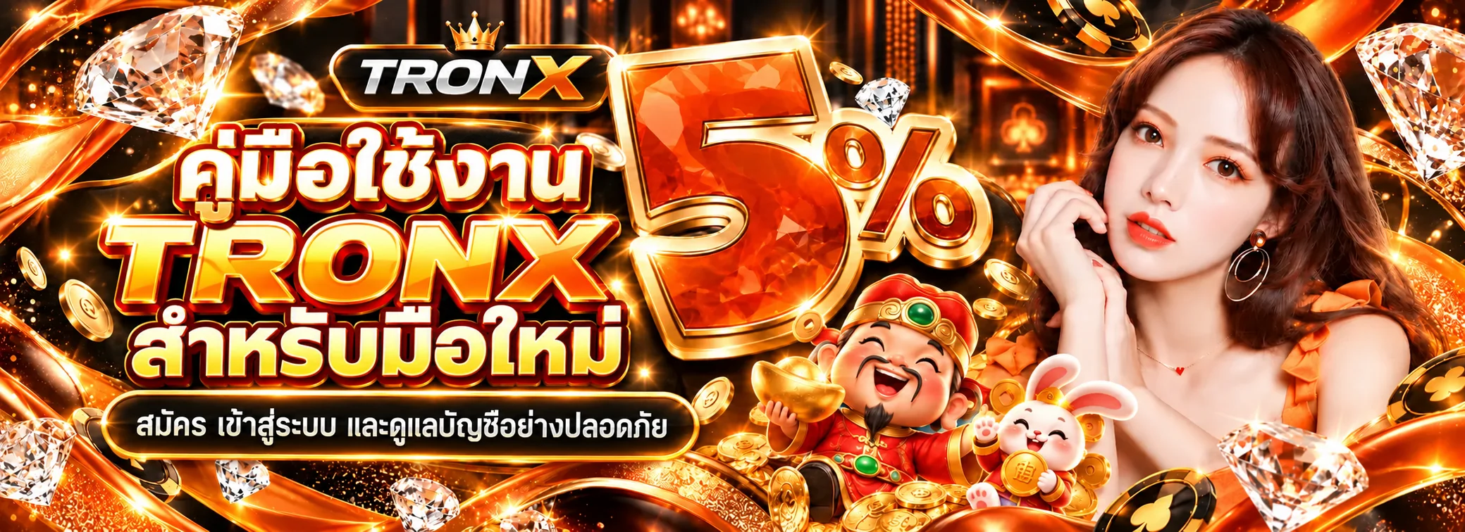 TronX คู่มือสำหรับมือใหม่ สมัคร เข้าสู่ระบบ และความปลอดภัย